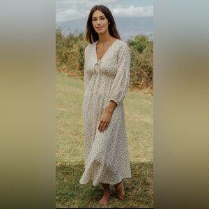 Port Augusta Dress - Pink/Green Floral